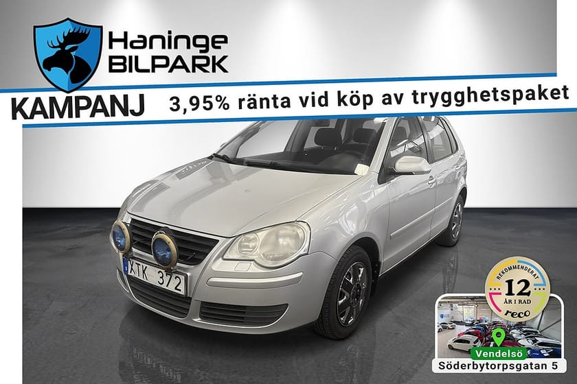 Bild 1 av Volkswagen Polo 5-DR 1.4 COMFORTLINE / SUPERDEAL 3,95% / BESIKTAD /