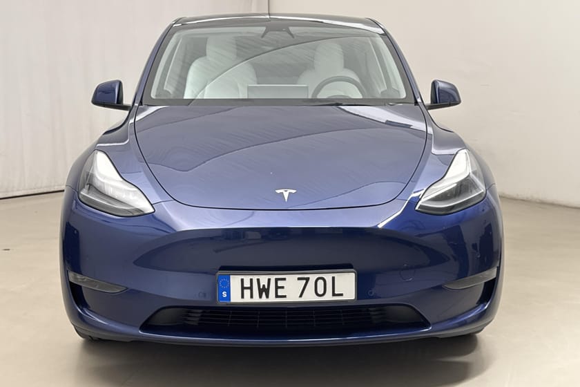 Bild 5 av Tesla Model Y Long Range AWD Dual Motor Vitt läder