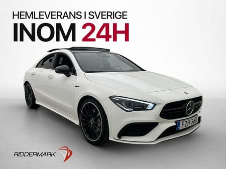 Mercedes-Benz AMG CLA 35 4MATIC 4M Coupé Premium Pano 360° P-Värm