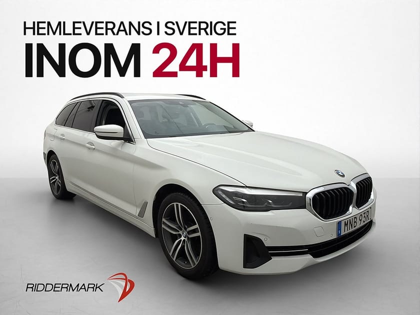 Bild 1 av BMW 520d xDrive Touring 520 HiFi Cockpit Kamera Skinn Navi Drag