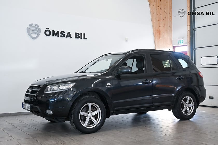 Bild 1 av Hyundai Santa Fe 2.2 CRDi 4WD Automat Drag Motorvärmare Nybesiktad