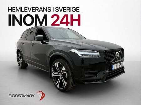 Volvo XC90 7-seater Recharge T8 AWD Ultimate Dark B&W Luft Pano MOMS