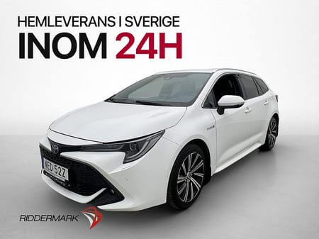 Toyota Corolla Touring Sports Hybrid Style Kamera Läder Rattvärme BLIS