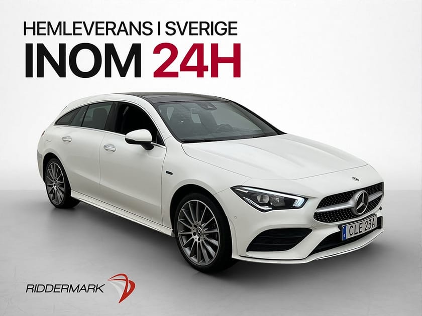 Bild 3 av Mercedes-Benz CLA 250 e Shooting Brake AMG Värmare Pano Wide