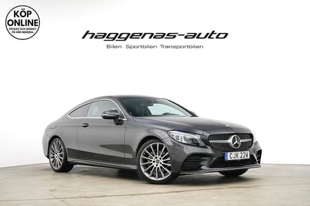 Mercedes-Benz C 200 Coupé / 184hk / AMG / Bur. / Värmare