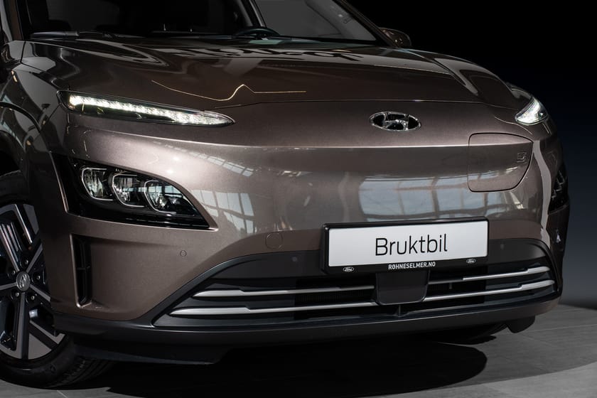 Bilde 2 av Hyundai Kona Electric 64 kWh LongRange 484km Premium 1-eier Norsk Forvarme App Skinn