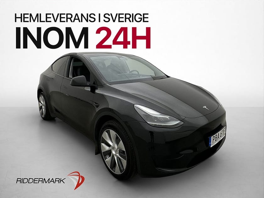 Bild 1 av Tesla Model Y Long Range RWD Dragkrok Pano Autopilot Sv.Såld