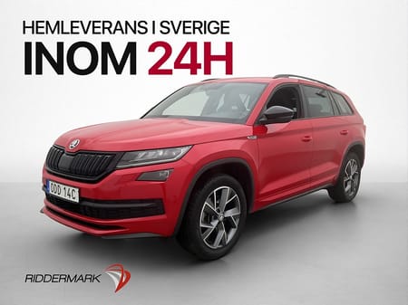 Škoda Kodiaq Skoda 2.0 TSI 4x4 Sportline Värmare Kamera CarPlay