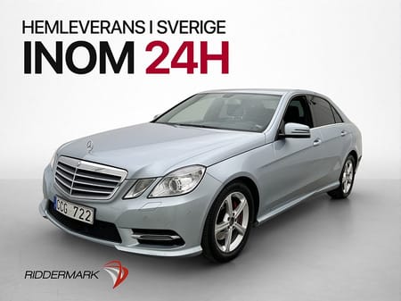 Mercedes-Benz E 220 CDI BE E220 170hk AMG Navi Skinn P-Sensorer
