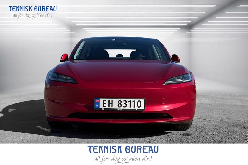 Bilde 2 av Tesla Model 3 Long Range AWD Highland Rød