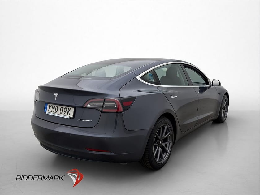 Bild 5 av Tesla Model 3 Long Range AWD Autopilot Pano Svensksåld