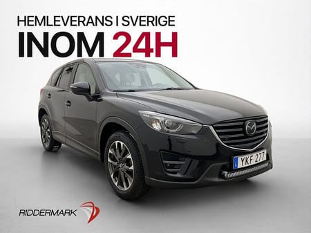 Mazda CX-5 2.2 AWD Optimum BOSE M/K-Värm Navi Kamera Läder