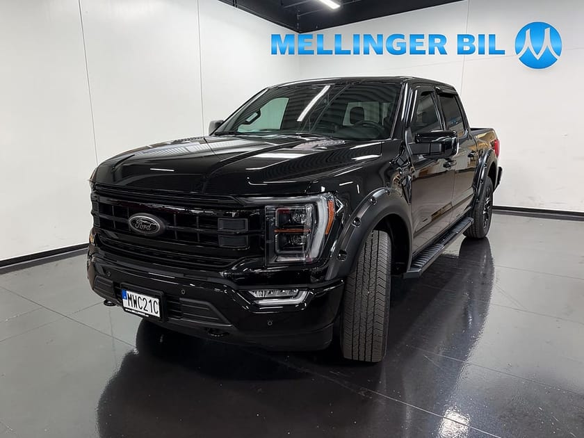 Bild 5 av Ford F-150 SuperCrew 5.0 V8 E85 400hk 4x4 Lariat Black Edt Låg skatt MOMS