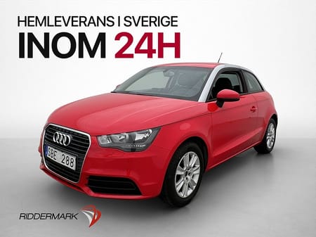 Audi A1 1.4 TFSI Skinn P-Sensorer Bluetooth Nybesiktad