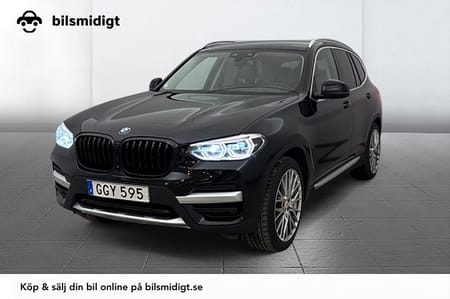 BMW X3 xDrive20d Drag 360° Navi Stolminne MOMS 190hk
