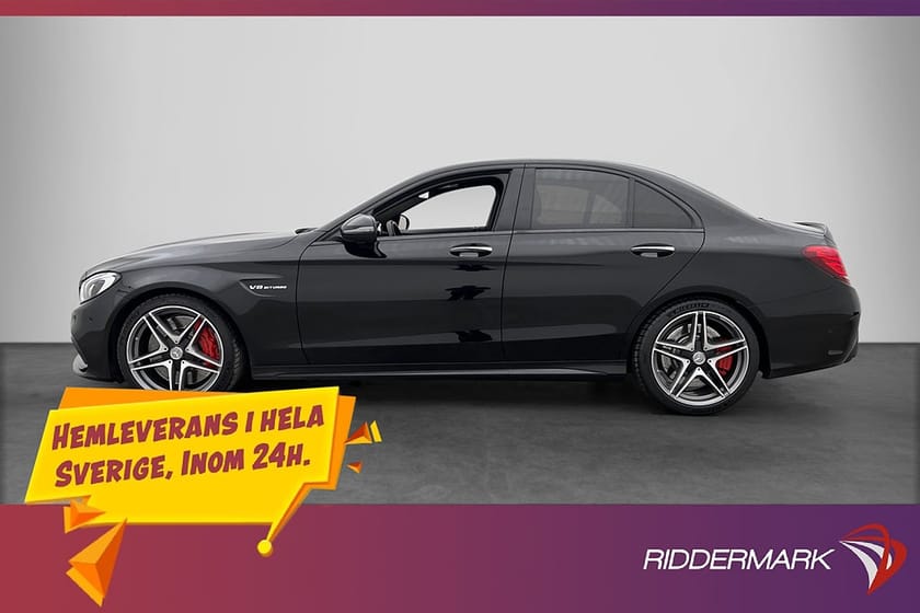 Bild 5 av Mercedes-Benz AMG C 63 S Sportavgas Burmester Ride-Control