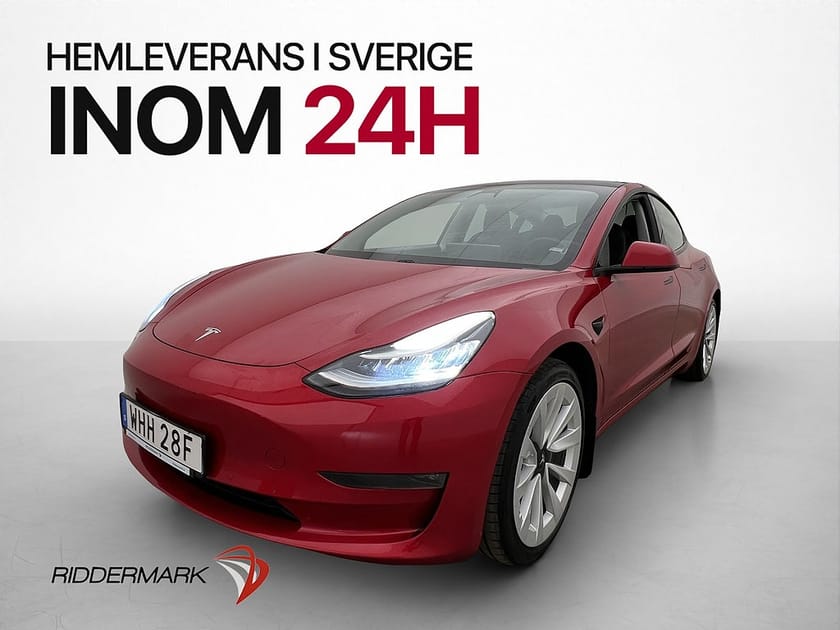 Bild 3 av Tesla Model 3 Long Range AWD Rattvärme Dragkrok Svensksåld