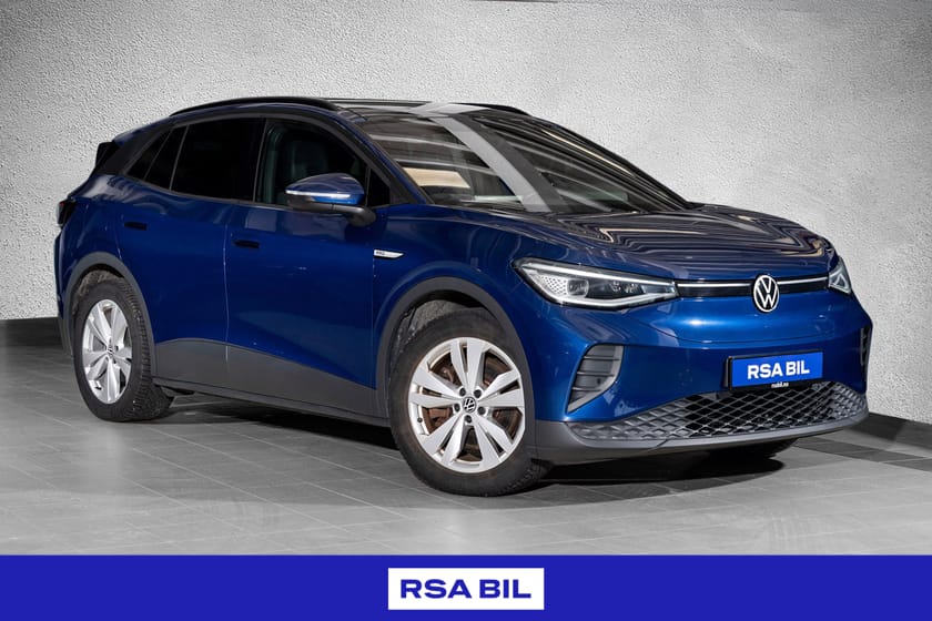 Bilde 1 av Volkswagen ID.4 Pro Performance 204hk/77 kWh/H fest/1 år garanti.
