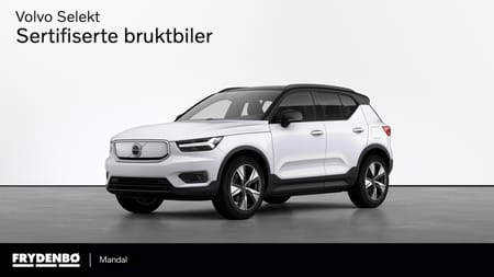 Volvo XC40 P8 AWD Recharge KROK|PANO|STOL.PK|LAST.PK|19"|8år*
