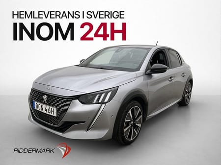 Peugeot e-208 136hk GT Kamera CarPlay Navi Halvskinn
