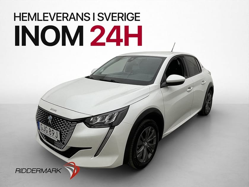 Bild 4 av Peugeot e-208 136hk 360° Navi Carplay Halvskinn