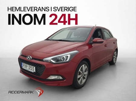 Hyundai i20 1.2 84hk M&K-Värmare P-Sensorer Rattvärme