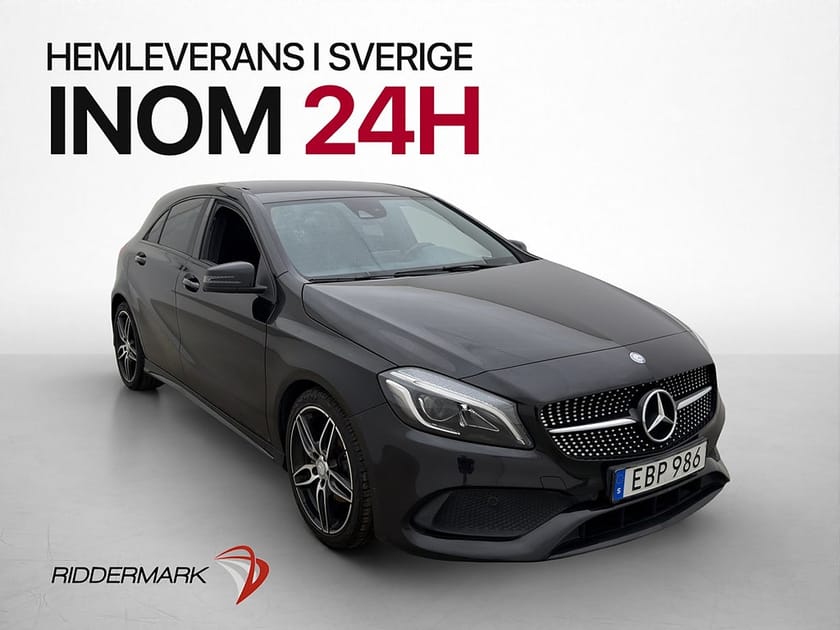Bild 3 av Mercedes-Benz A 180 d AMG Night Skinn/Alcantara Ny-Kamrem