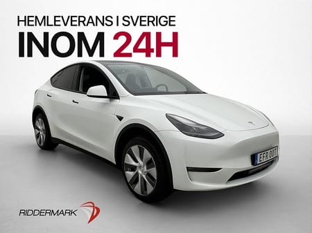 Tesla Model Y Long Range AWD Dragkrok Svensksåld MOMS