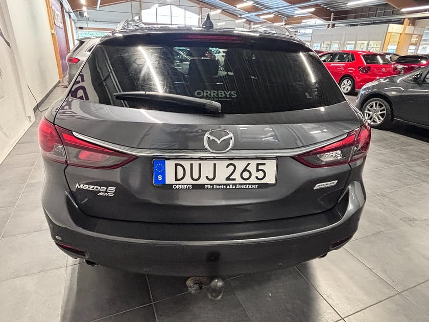 Bild 4 av Mazda 6 Wagon 2.2 SKYACTIV-D AWD Optimum 175hk Drag Skinn Vhjul