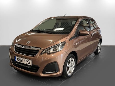 Peugeot 108 1.0 VTi 69hk manuell Värmare/Led-ramp