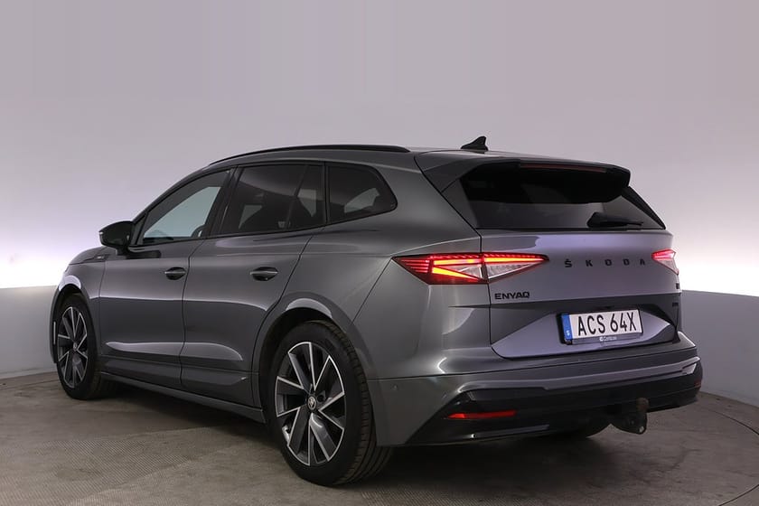 Bild 4 av Škoda Enyaq iV 80x Skoda Sportline Drag BLIS Kamera Navi AdapFarth