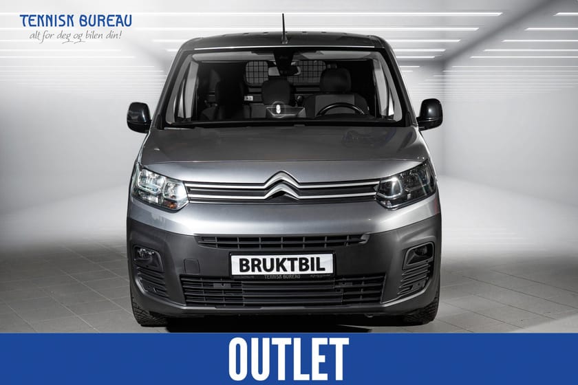 Bilde 3 av Citroën Berlingo Van Long L2,Proff utgave, Webasto, 2 Skyvedører,Tregulv varerom