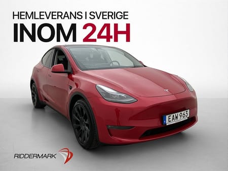 Tesla Model Y Long Range AWD Autopilot Panorama Skinn Drag