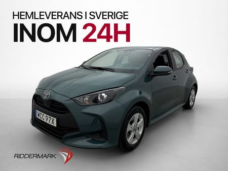 Toyota Yaris Hybrid 115 116hk Kamera CarPlay Adp-Farthållare