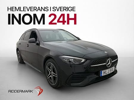 Mercedes-Benz C 300 T e 9G 313hk AMG Night Drag Kamera Värm