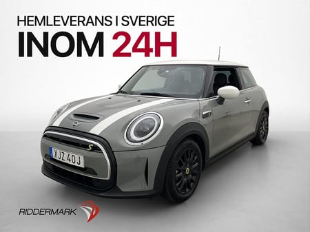 MINI Cooper SE 184hk Värmepump Kamera Navi Halvskinn