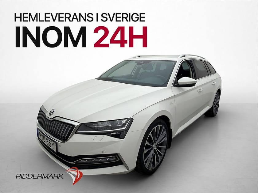 Bild 1 av Škoda Superb iV Kombi Skoda 1.4 TSI L&K Cockpit Värm Kamera Drag Skinn