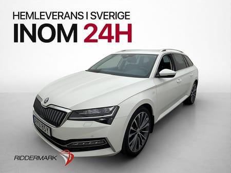 Škoda Superb iV Kombi Skoda 1.4 TSI L&K Cockpit Värm Kamera Drag Skinn