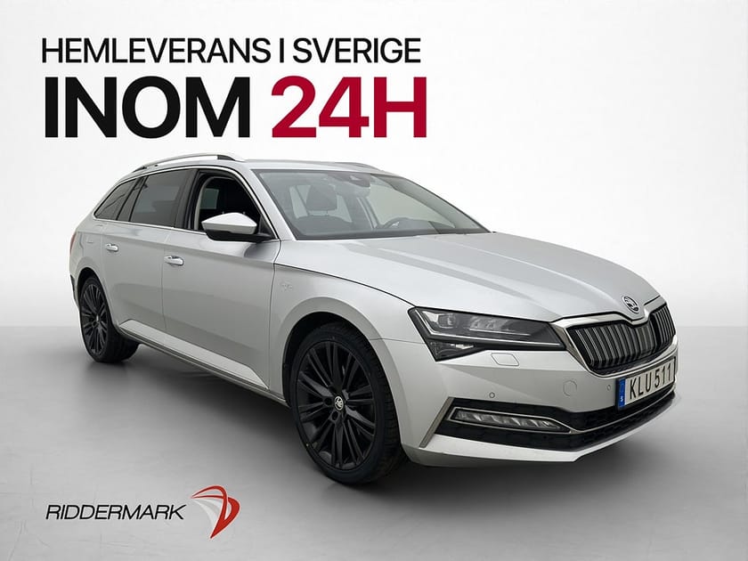 Bild 1 av Škoda Superb iV Kombi Skoda 1.4 TSI L&K Drag Värmare Kamera Skinn Navi