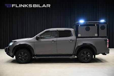Isuzu D-Max Crew Cab 163HK Automat|Hundkåpa|Skärmbreddare|Frontbåge|SeUtr!!
