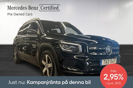 Mercedes-Benz GLB 200 d 4MATIC – Progressive Line. Ränta 2.95%