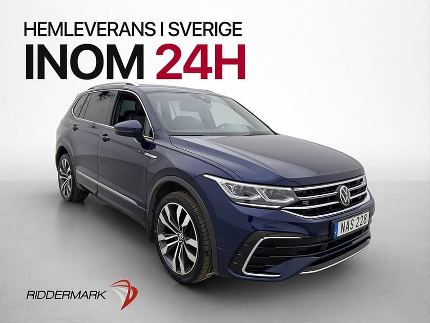 Bild 1 av Volkswagen Tiguan Allspace 7-sätes 2.0 TDI 4M R-Line 7-Sits Cockpit