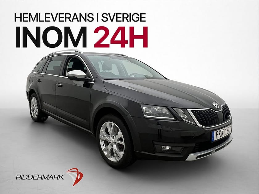 Bild 1 av Škoda Octavia Scout Skoda 2.0 TDI 4x4 Premium Drag CANTON Cockpit