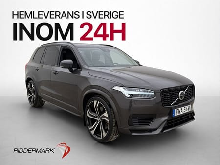 Volvo XC90 7 Säten T8 AWD Ultra 7-sits Pano B&W Luft Massage Head Up