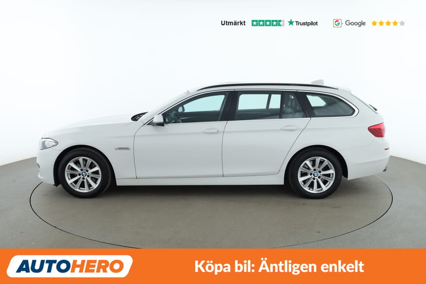 Bild 2 av BMW 520d Touring / Drag, Skinn, Rattvärme