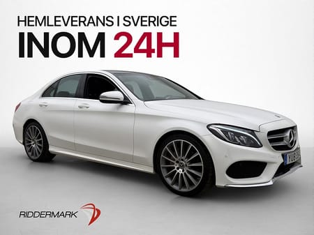 Mercedes-Benz C 220 d 170hk AMG Line Pano Kamera Värmare