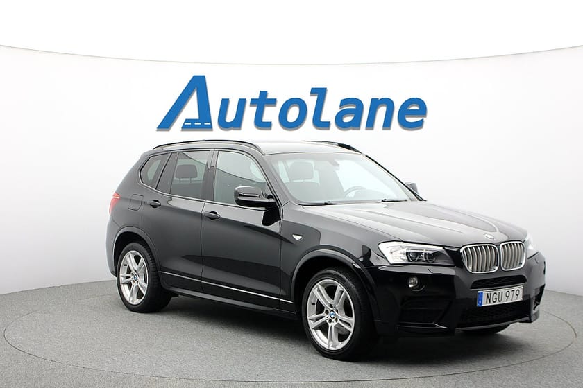 Bild 1 av BMW X3 xDrive30d M-Sport Drag, GPS, Kamera, HiFi 258hk