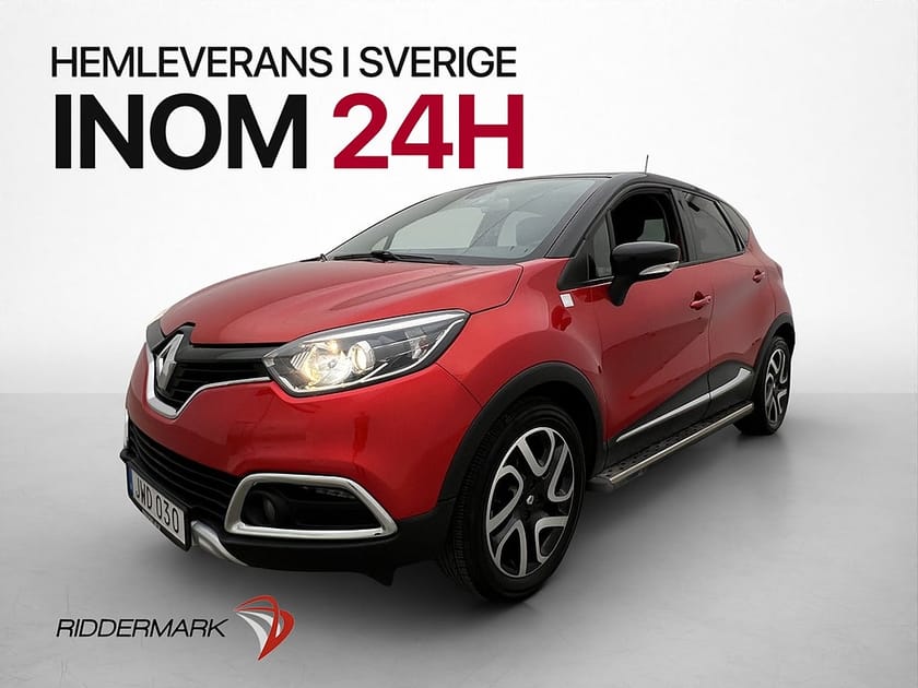 Bild 1 av Renault Captur 0.9TCe Helly Hansen Kamera Nav Halvskinn Drag
