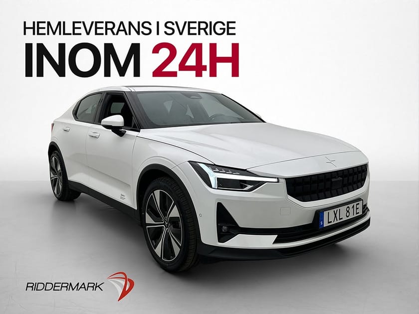 Bild 1 av Polestar 2 Long Range Single Motor SM MOMS Plus Pilot Lite Drag Värmepump