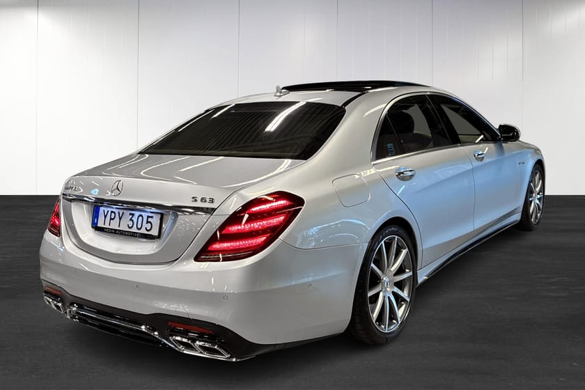 Bild 3 av Mercedes-Benz AMG S 63 4MATIC+ L 4M LÅNG 612 hk | Exklusivpaket | Burmester | 360 | Pano | HUD | Minnespaket |